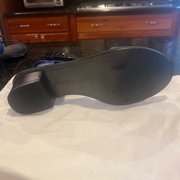 Kelsi Dagger KDG Color lock Leather Sandals 7.5 - Picture 5 of 5